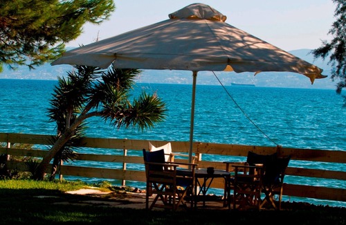 Eretria Villa | Waterfront Villa With Private Beach and Dock 'Villa Aggeliki'