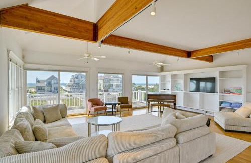 West Hampton Dunes House | Waterfront Westhampton Haven Pool and Private Beach