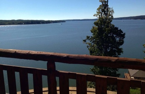 Waterloo Cabin | Waterloo Cabin on Wide Water, Boat Dock, Beach, & Awesome Views!