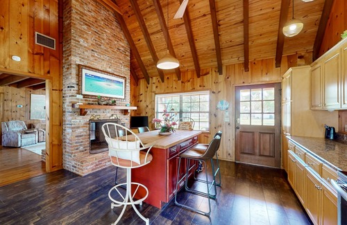 Cocoa House | Waterview home and attached studio , w/boat ramp, pier, BBQ, A/C, WiFi