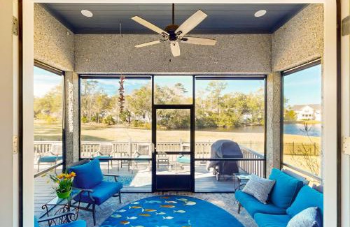 St. Simons Island House | Waving Sea Palms
