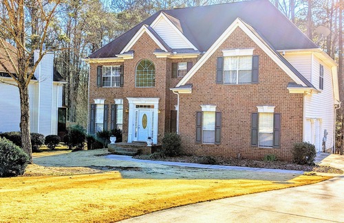 Jonesboro House | Welcome home! Lush, private room