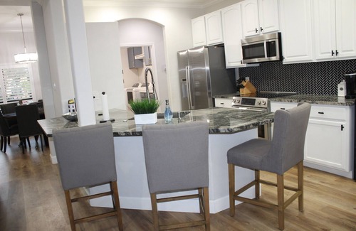 Selma House | Welcome to The Oasis Pool Haus! Enjoy a private, luxury home with pool.
