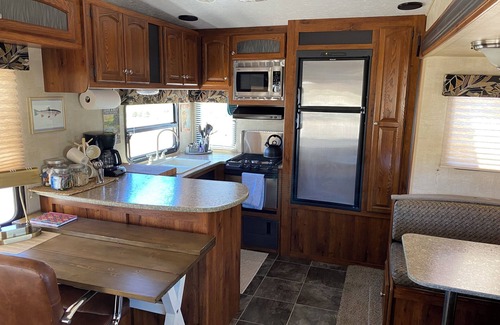 Navajo Dam House | Welcome to the Trout House RV with AC in Navajo Dam