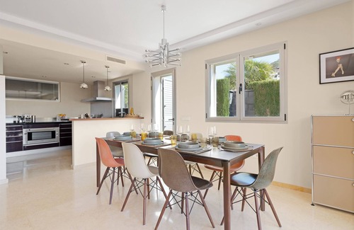 Cap Martinet Ski Chalet | Welcome to Villa Ventura, a stylish property with sea views and private pool