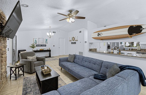 Rockledge House | Welcome to Your Coastal Oasis! Pool Home 20 Mins to the Beach and Port!