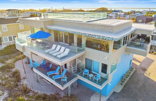 Loveladies House | Welcome to your ocean front paradise, 7 beds, 5.5 baths, right on the beach
