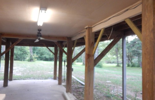 Perkinston Cabin | Wendell’s Place on Red Creek - Uncle Ralph’s Cabin Rentals - PRIVATE BEACH