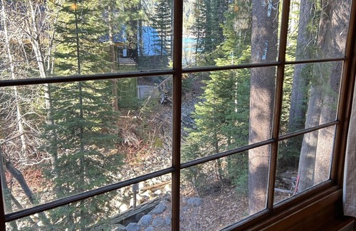 Donner Lake Woods Cabin | West End Donner Lake, Lake Side, Dog Friendly, Lake View.