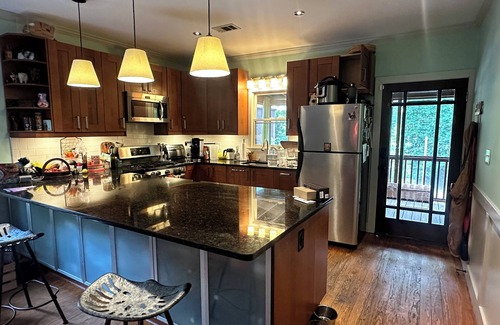 Westside House | West Midtown ATL Gem: 2BR w/Fire Pit & Patio Near Stadium for 2026 World Cup