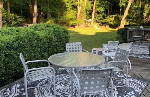 Westport House | Westport: Walk to Town, Private Natural Setting, Lovely Neighborhood