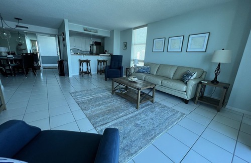 Villa Sabine Condo | What a View and Everything New ,5 min Walk to Worlds Whitest Beach #6A