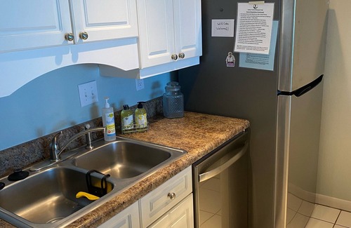 Villa Sabine Condo | What a View and Everything New ,5 min Walk to Worlds Whitest Beach #6A