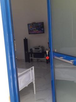 Vissa Apartment | white and blue,finikas syros