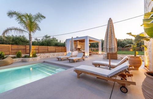 Laganas Villa | White Stone Villa Orion - Poolside Escape Close to Laganas Beach