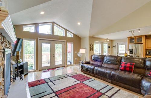 Bigfork House | White Swan Lake Home Near Hiking and Snowmobiling!