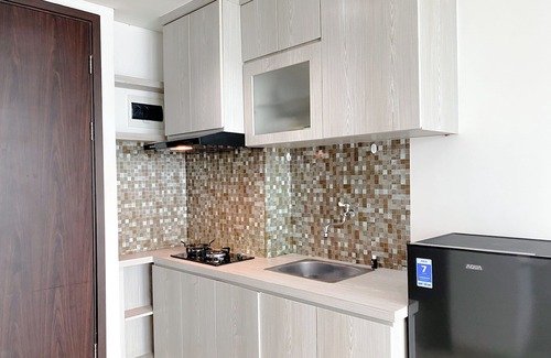 South Tambun Apartment | White Toned Studio At Lrt City Bekasi Apartment