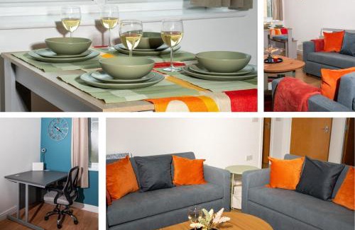 Birmingham Apartment | Whole 2-Bed, 2-Bath Apartment - Professionals, Contractors, Free Parking, ULEZ Free, Bham City - 10mins
