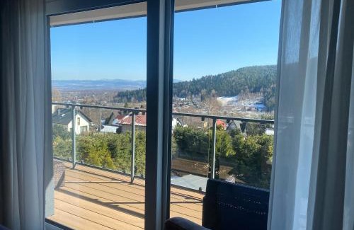 Meszna Apartment | WIDOKOWY 9 dwupoziomowy SAUNA JACUZZI