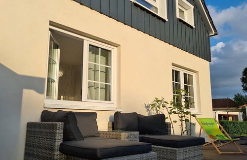 Wieck auf dem Darss Apartment | Wieckinger Unter der Eibe - Holiday apartment 2-5 persons with terrace