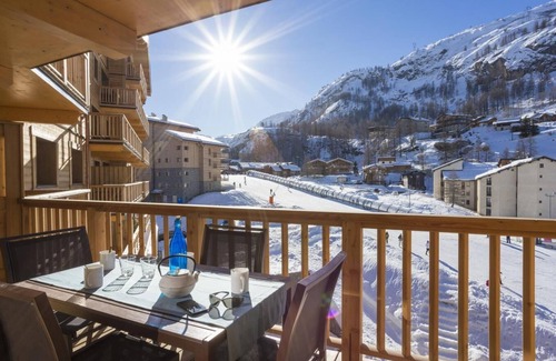 Les Boisses Apartment | Wifi, 300m from resort center, fitness, swimming pool, balcony, tv, ski locker, 40-47m², Tignes