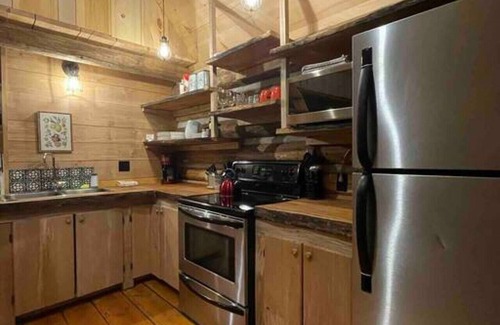 Regional District of Nanaimo Cabin | Wind Down Log Cabin in the Woods with Cozy Woodstove