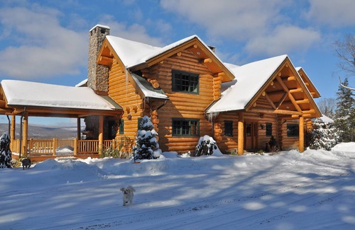 Windham Ski Chalet | Windham Log Cabin on 35 Acres. Family friendly.