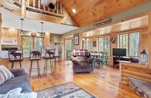 Crosslake House | Winter Hideaway Lakeside Cabin Snowmobile