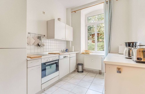Grunhainichen Villa | Wohnung mit großer Gemeinschaftsterrasse