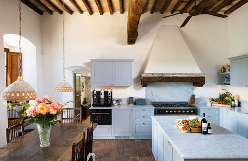 San Pietro in Bossolo Villa | Wonderful private villa for 12 guests with A/C, WIFI, private pool, TV, patio and panoramic view