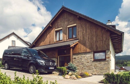 Lipno nad Vltavou House | Wonderful private villa for 8 people with WIFI, TV, terrace and pets allowed