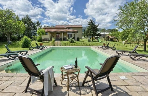 Pomarance Villa | Wonderful private villa for 20 guests with private pool, WIFI, TV, terrace and panoramic view