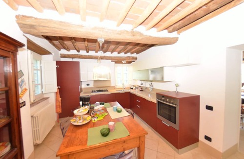 Vicopelago Villa | Wonderful private villa with private pool, A/C, internet, TV, patio, panoramic view, close to Lucca