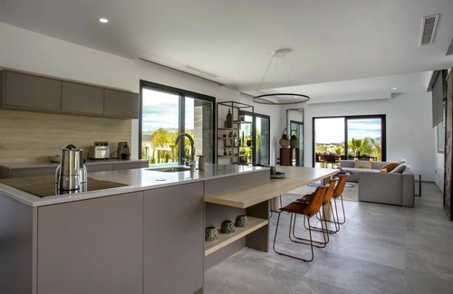Cansalades Villa | Wonderful private villa for 8 people with A/C, WIFI, private pool, TV, patio and panoramic view
