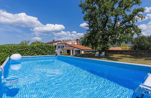 Buzet House | Wonderful private villa with private pool, WIFI, A/C, TV, terrace, pets allowed and panoramic view