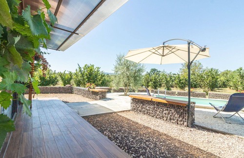 Sutri House | Wonderful private villa for 2 people with A/C, WIFI, private pool, TV and panoramic view