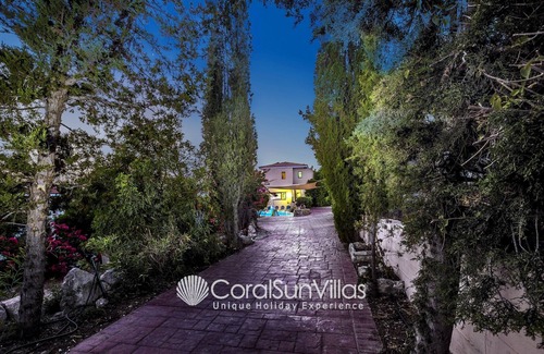 Peyia Town Villa | Wonderful Quiet Area, Completely Privacy, Large Private Pool, Colourful Garden