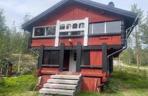 Lofsdalen House | Wood stove | Cross-country skiing trails