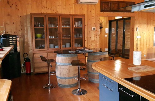 Jurancon Cottage | Wooden cottage 8/15 people pool, sauna, Jacuzzi Jurançon Atlantic Pyrenees