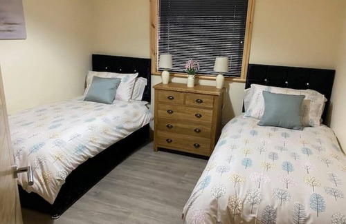 Dumfries Cabin | Woodend lodge with 6 seater private hottub