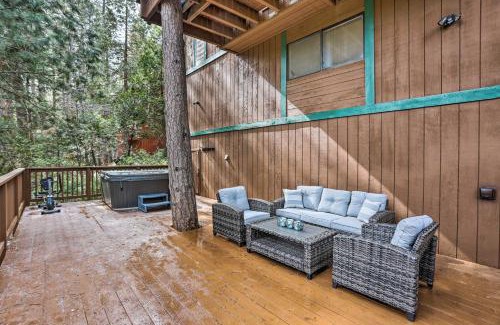 Twin Peaks House | Woodsy Twin Peaks Getaway with Hot Tub and Views!