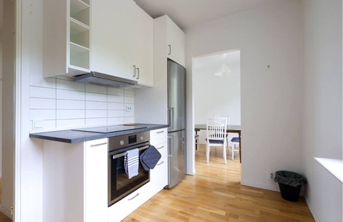 Kyrkbyn Apartment | Workers 3BR - 1 Bath - All inclusive - 6 Beds -