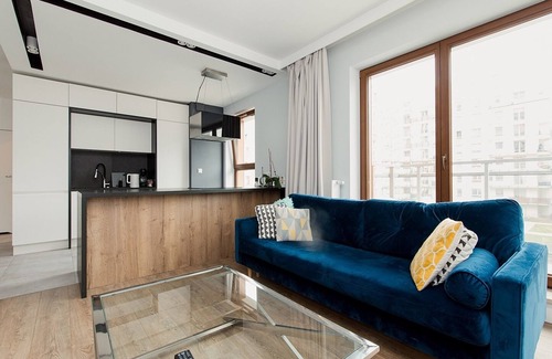Mokotow Apartment | Woronicza Premium Apartments with WiFi, AC