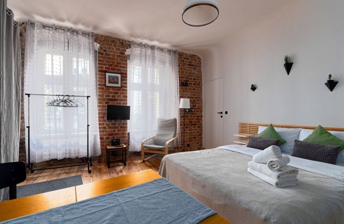 Srodmiescie Apartment | Wyspa Słodowa Bricks Studio