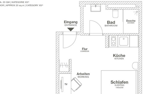 Vorsfelde House | Xtra Smart with Terrace - Design Serviced Apartment in Wolfsburg