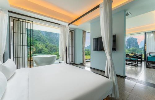 Yangshuo Hotel | Yangshuo Mountain Vista Courtyard