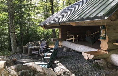 Meacham RV Rental | Your private hill-top furnished glamping site on 50 private Adirondack acres