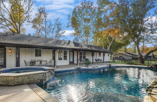 Roanoke House | Your Rustic Retreat | Backyard Oasis, Pool, Patio