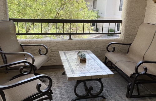 Village Four Condo | Your Scottsdale Getaway awaits you with this wonderful poolside condo !