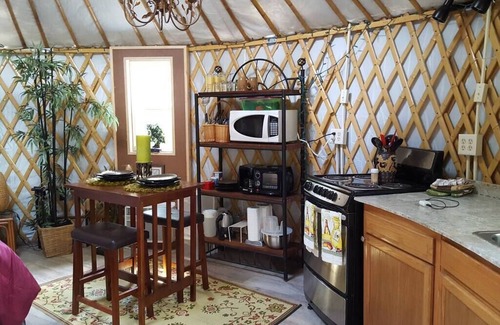 Claxton House | Yurting on the Canoochee River Yurt